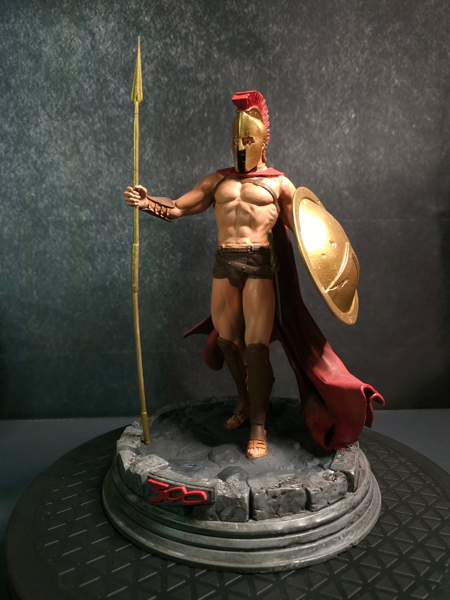The Ultimate 300 Spartan King Leonidas Sculpture – 3D Printed Masterpiece