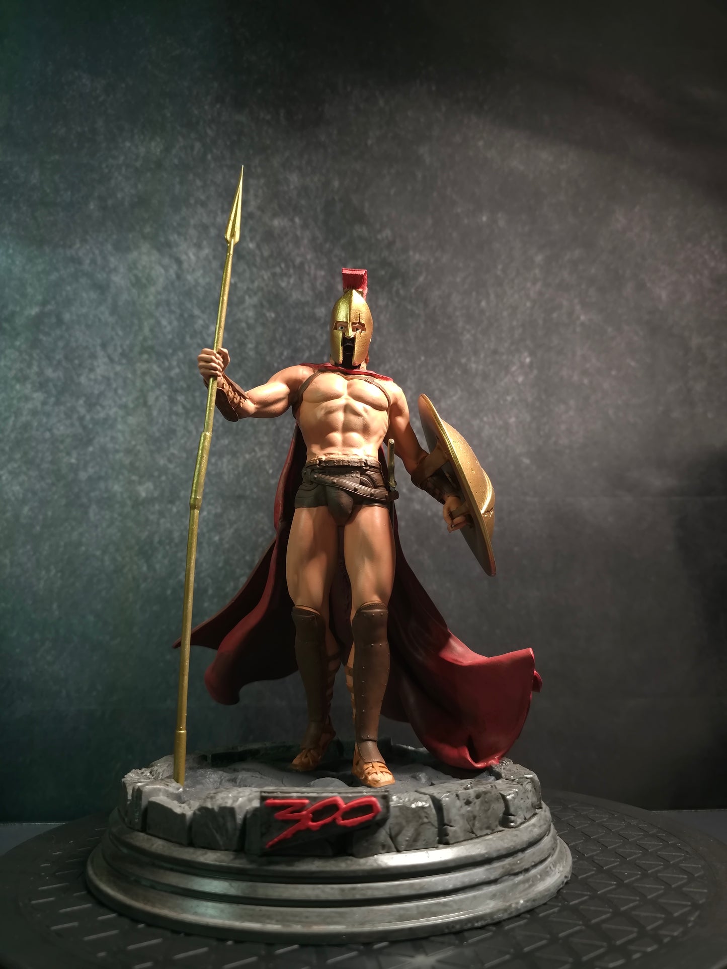 The Ultimate 300 Spartan King Leonidas Sculpture – 3D Printed Masterpiece