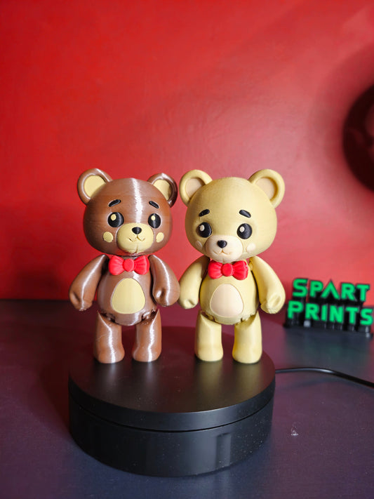 3D Printed Cute Bear for Valentine’s