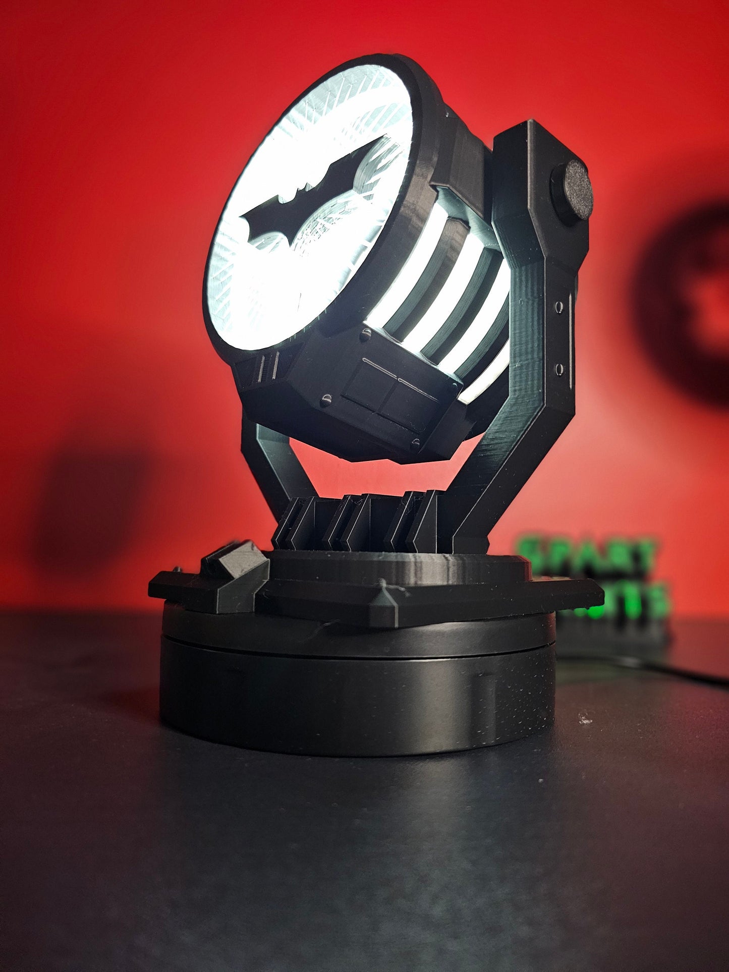 Suspended Vigilant Lamp – A Beacon of Justice and Mystery