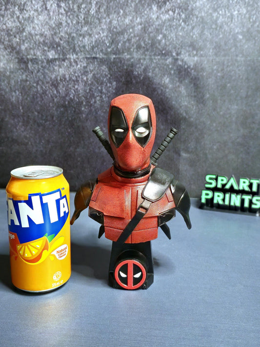Deadpool: Crafted Chaos – A 3D Printed Marvel Masterpiece