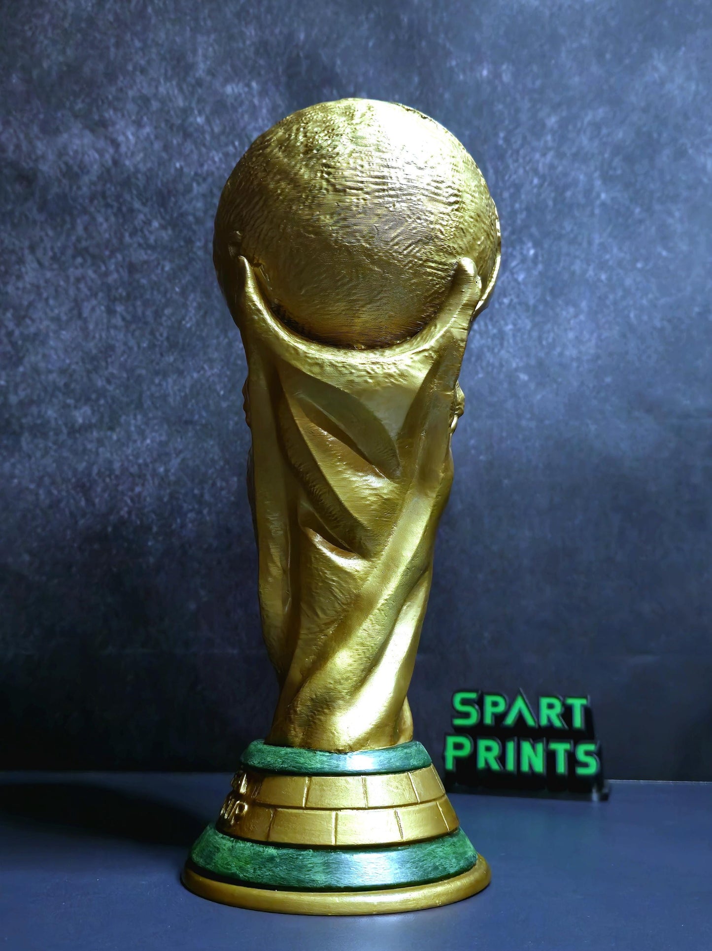Lifesize 3D-Printed World Cup Trophy Replica – A Stunning Tribute to Football Glory