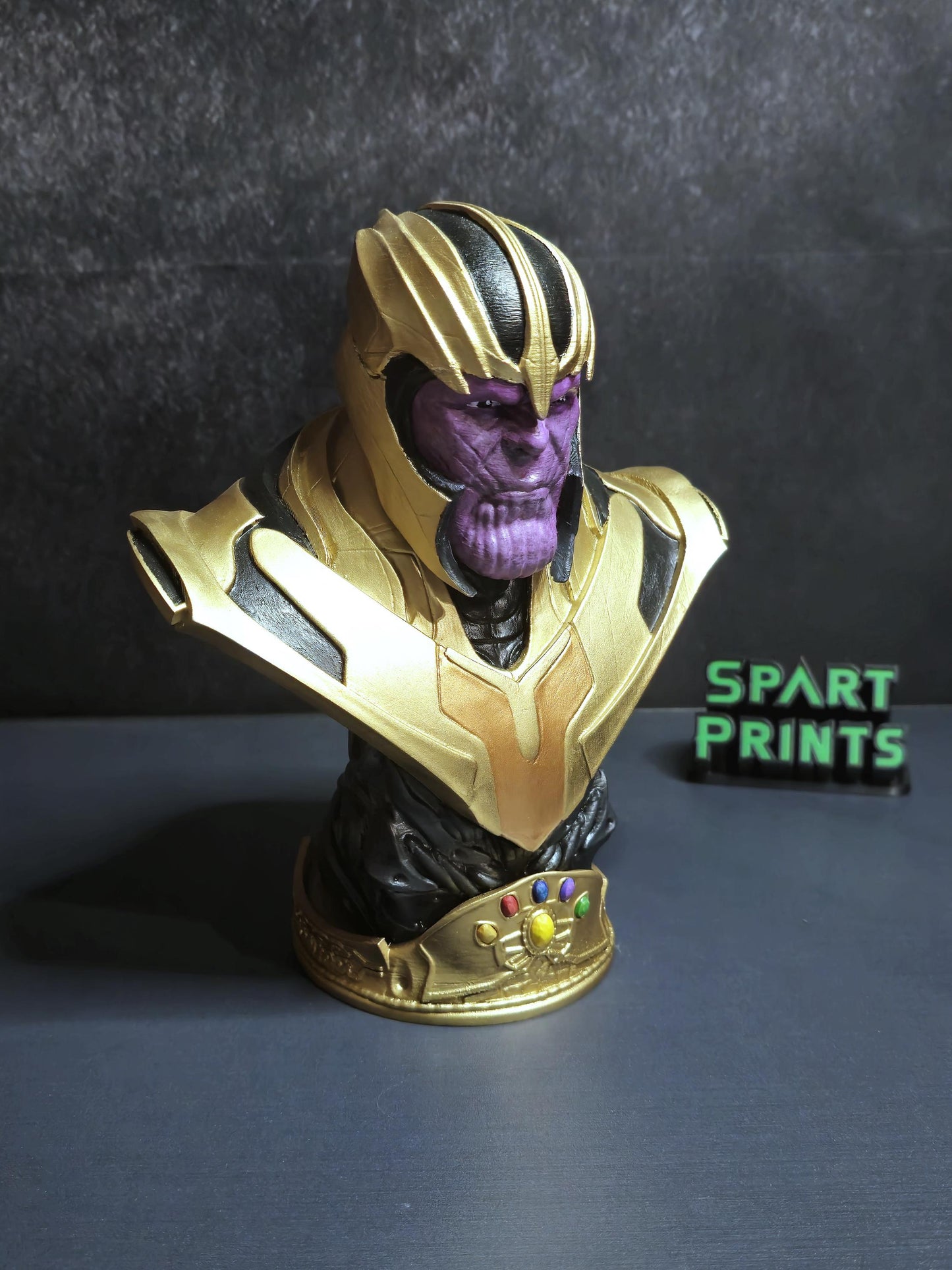 Thanos 3D Printed Bust – Infinity Collection Display Piece