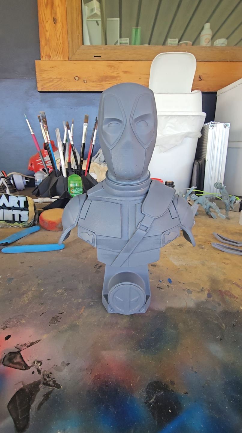 Deadpool: Crafted Chaos β A 3D Printed Marvel Masterpiece