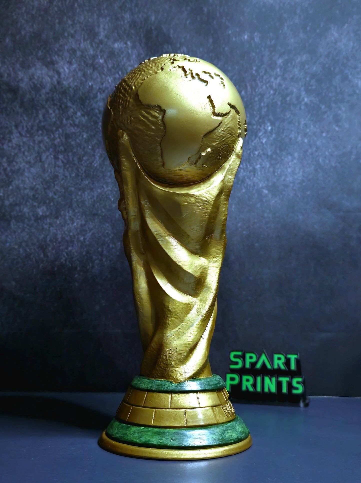 Lifesize 3D-Printed World Cup Trophy Replica – A Stunning Tribute to Football Glory