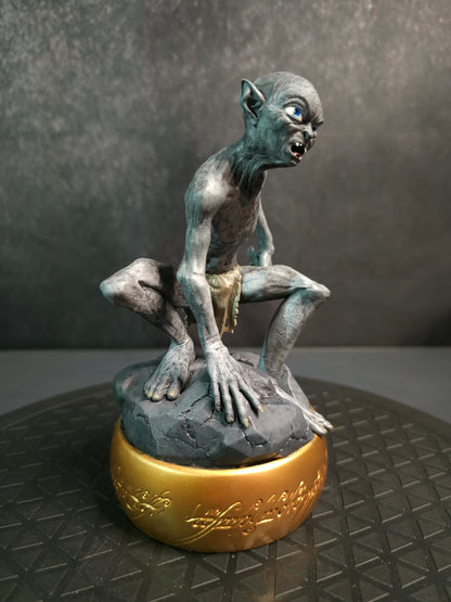 Whispers of the Precious: Gollum's Gaze in 3D Printed Splendor