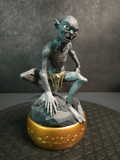Whispers of the Precious: Gollum's Gaze in 3D Printed Splendor