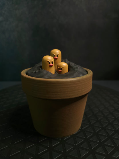 Sexy Dugtrio with removable pot