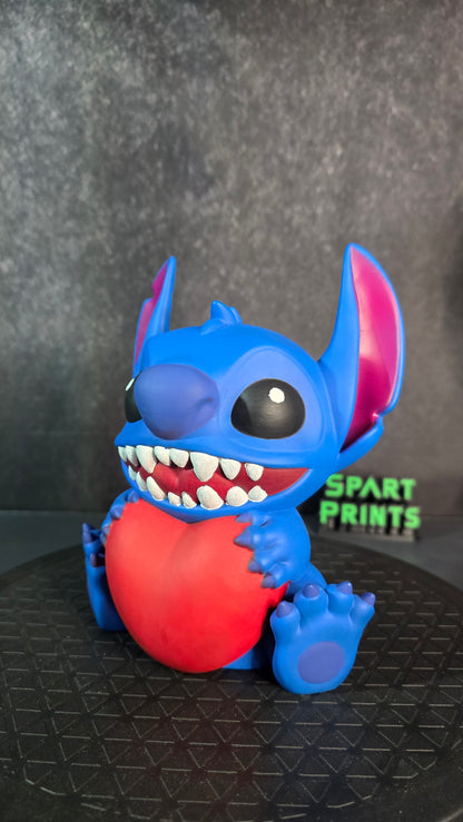 Loving Stitch Holding a Heart