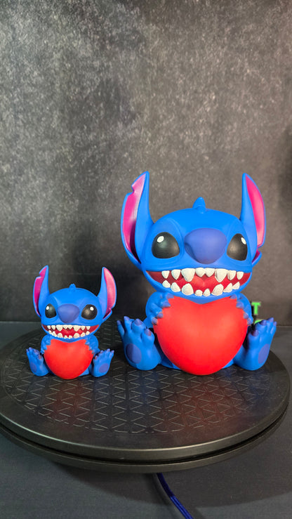Loving Stitch Holding a Heart