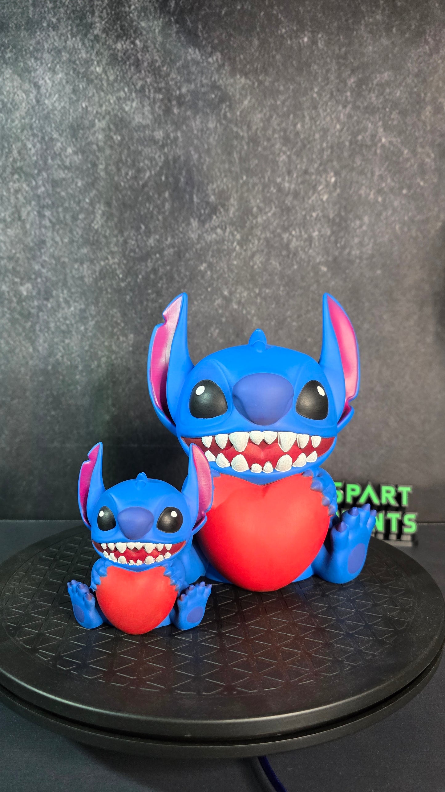 Loving Stitch Holding a Heart