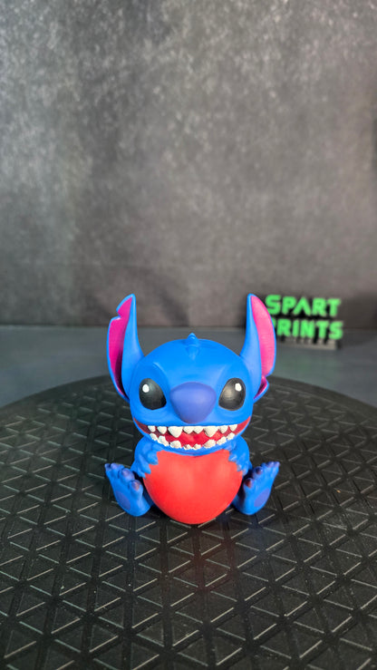 Loving Stitch Holding a Heart