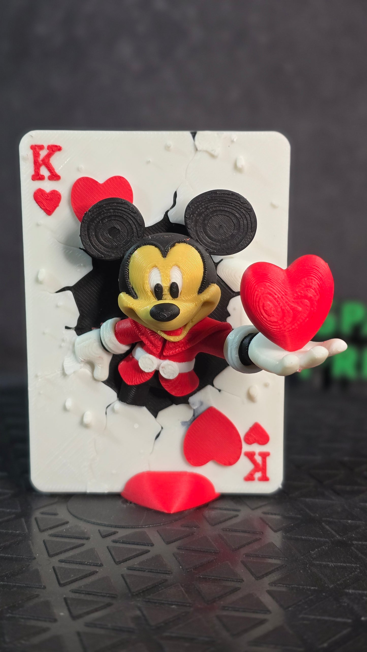 Micky mouse King of Hearts