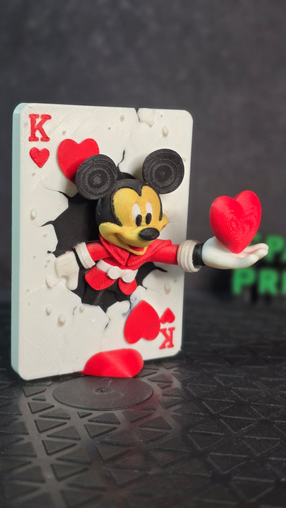 Micky mouse King of Hearts