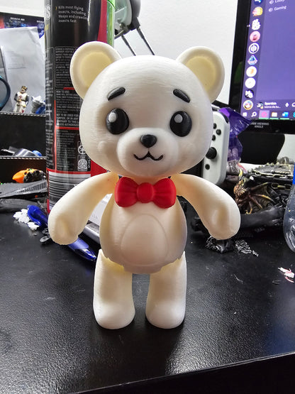 3D Printed Cute Bear for Valentine’s