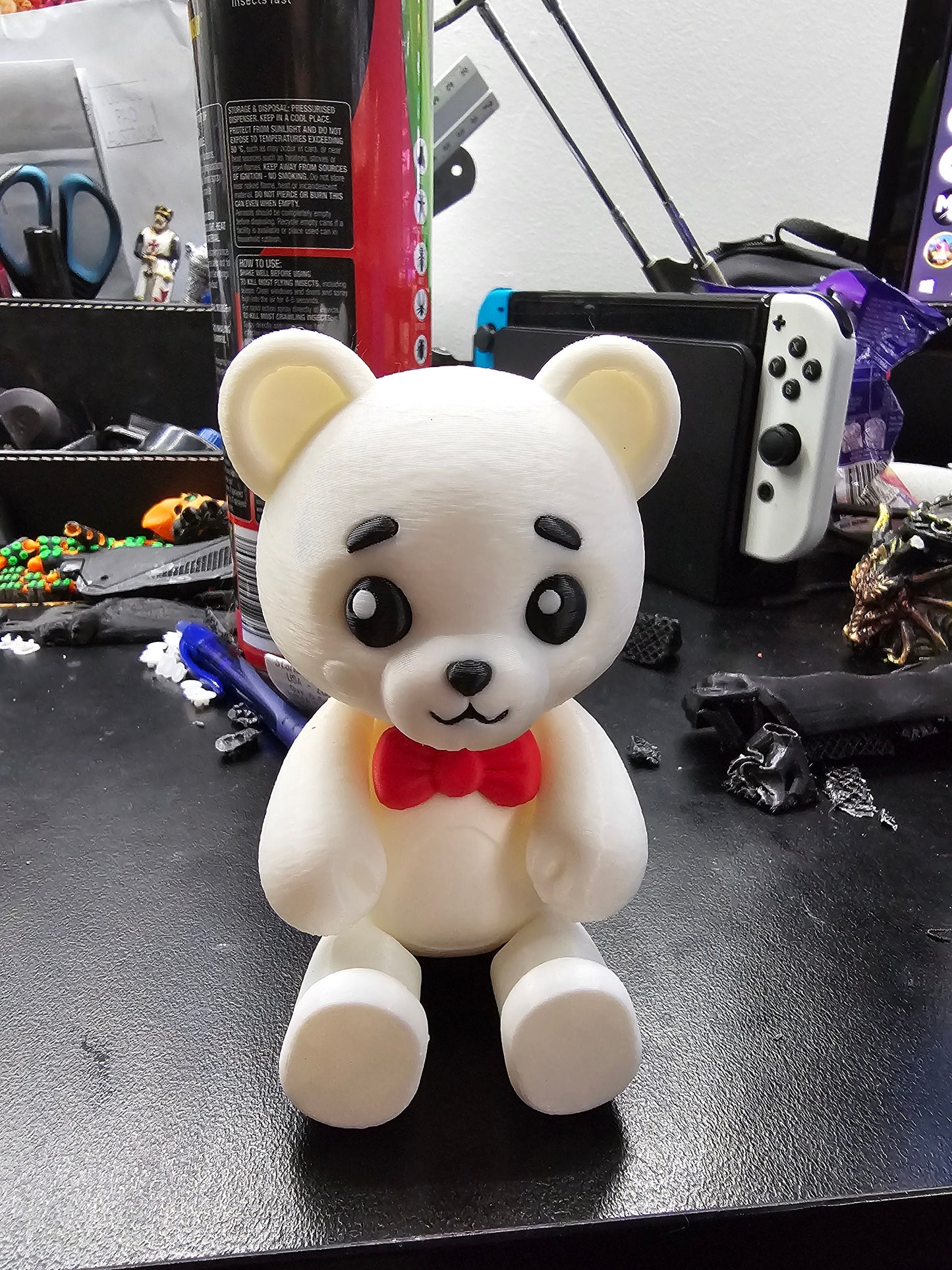 3D Printed Cute Bear for Valentine’s