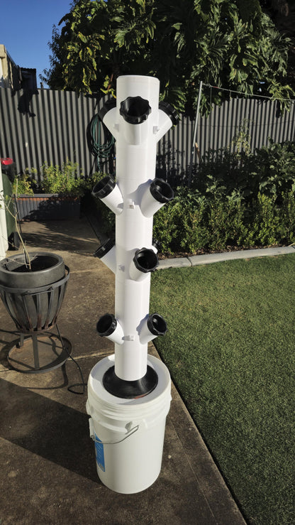 3D Printed Hydroponic Tower – The Future of Indoor Gardening