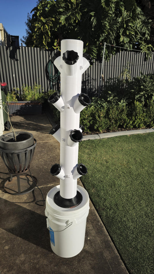 3D Printed Hydroponic Tower – The Future of Indoor Gardening
