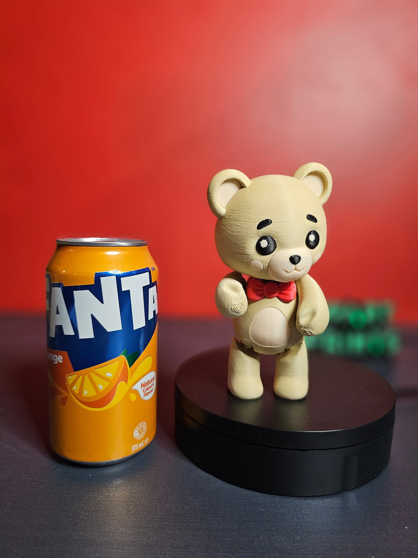 3D Printed Cute Bear for Valentine’s