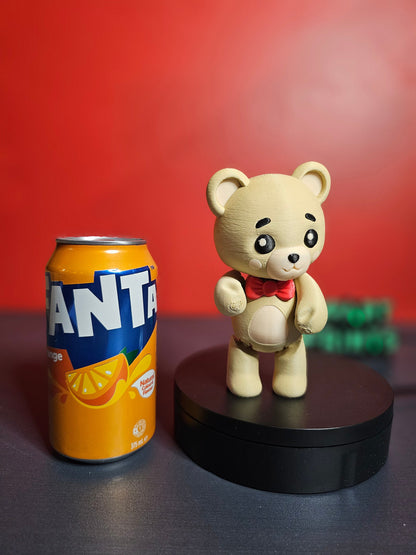 3D Printed Cute Bear for Valentine’s