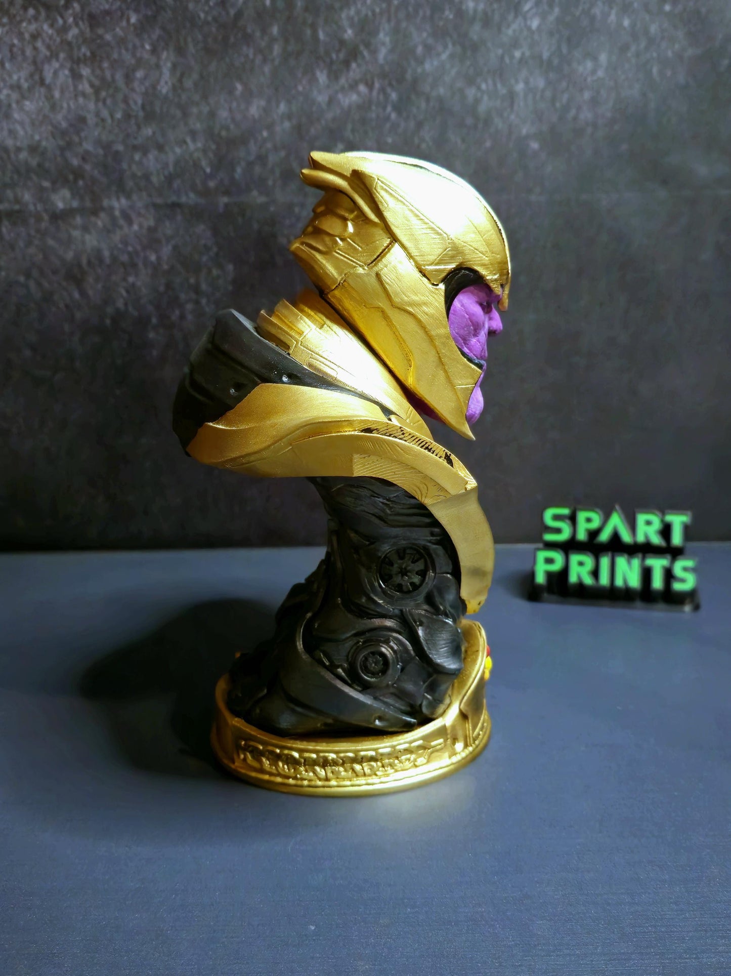 Thanos 3D Printed Bust – Infinity Collection Display Piece