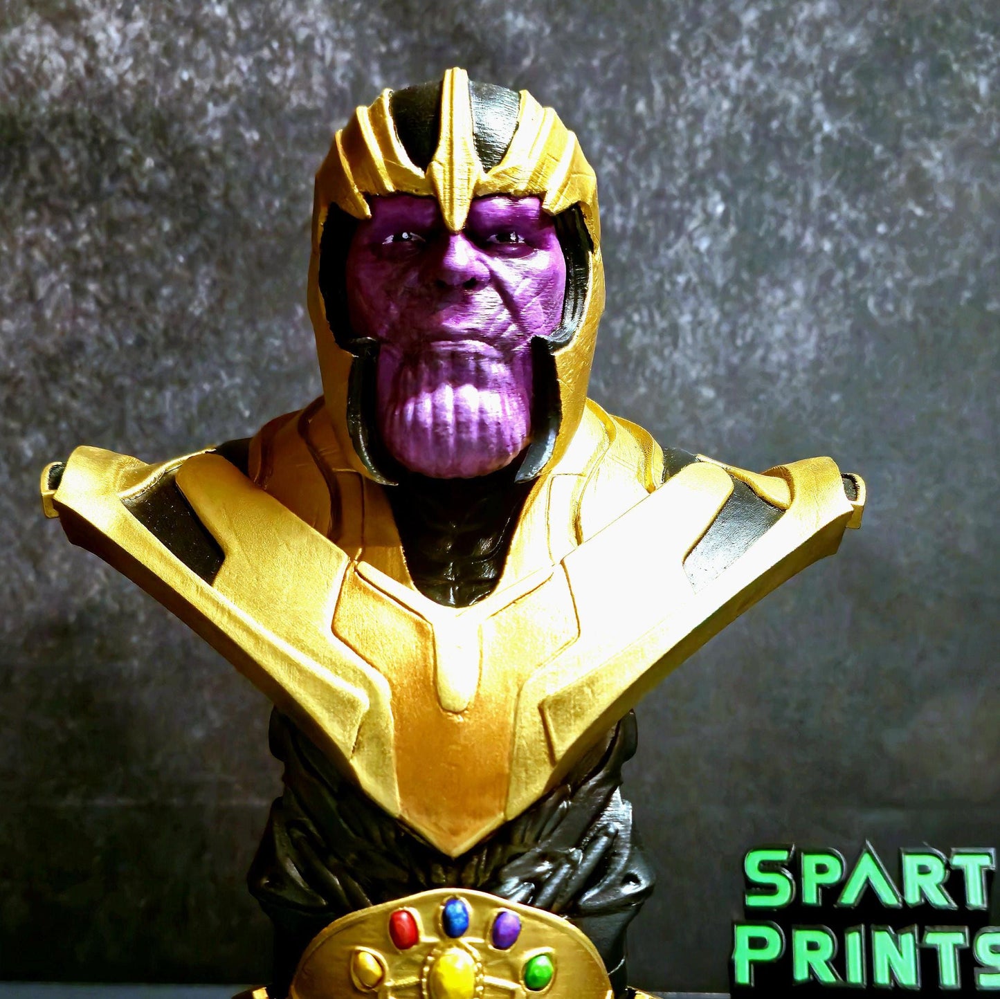 Thanos 3D Printed Bust – Infinity Collection Display Piece