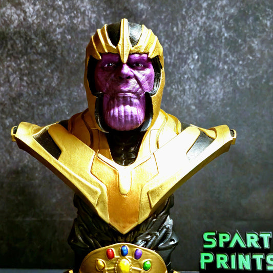Thanos 3D Printed Bust – Infinity Collection Display Piece