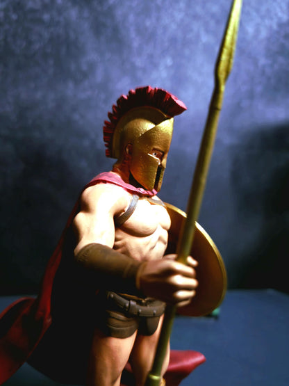 The Ultimate 300 Spartan King Leonidas Sculpture – 3D Printed Masterpiece