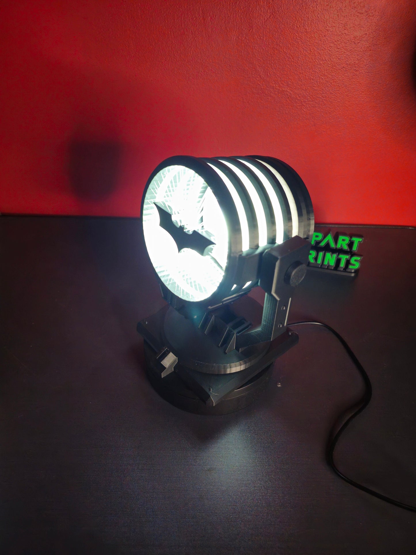 Suspended Vigilant Lamp – A Beacon of Justice and Mystery