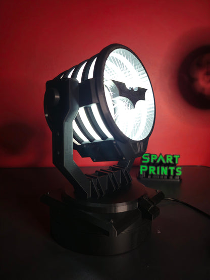 Suspended Vigilant Lamp – A Beacon of Justice and Mystery